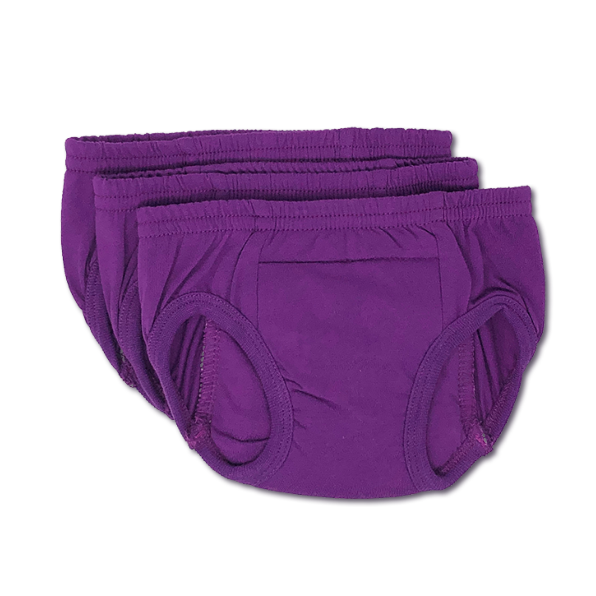 Tiny Trainers Smaller Sizing - small cotton training pants, 3-pack