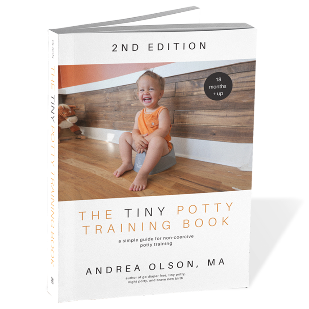 The Tiny Potty Training Book PAPERBACK UPGRADE