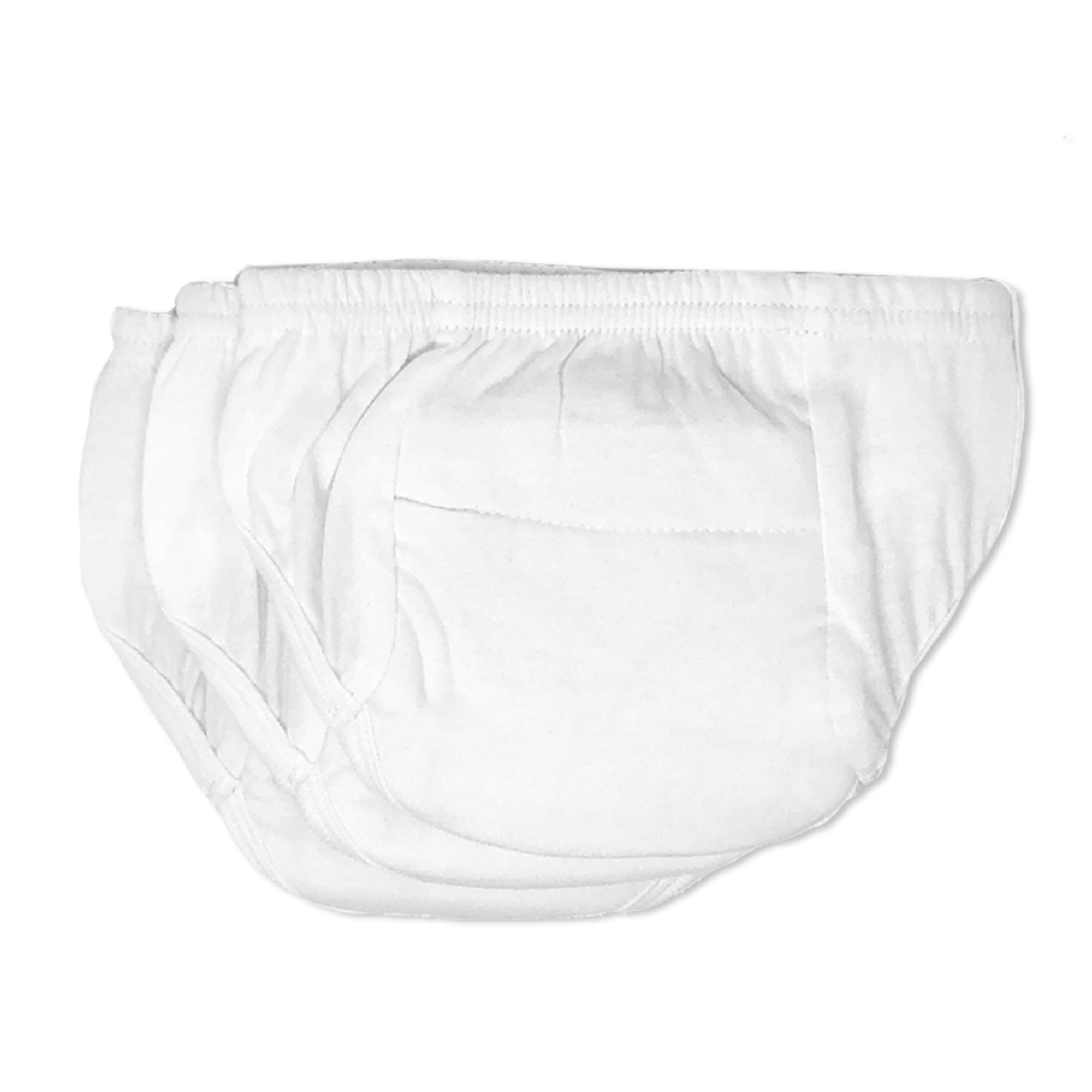 Tiny Trainers Smaller Sizing - small cotton training pants, 3-pack
