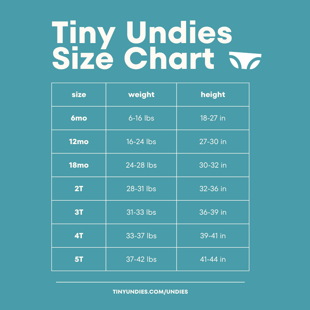 Tiny Undies small cotton underwear - 3-pack
