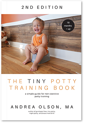 The Tiny Potty Training Book - 18 mos +