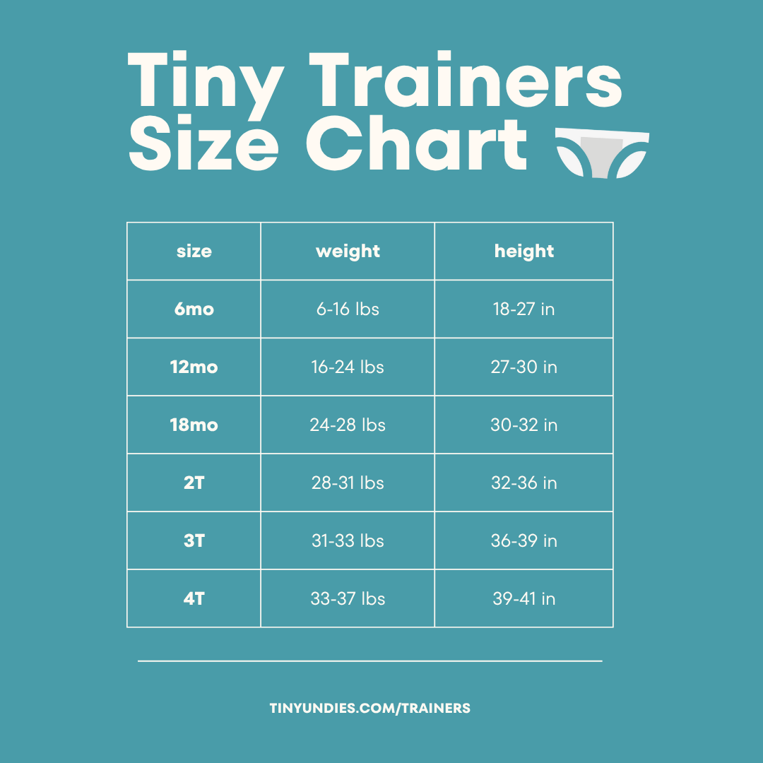 Tiny Trainers small cotton training pants - 3-pack