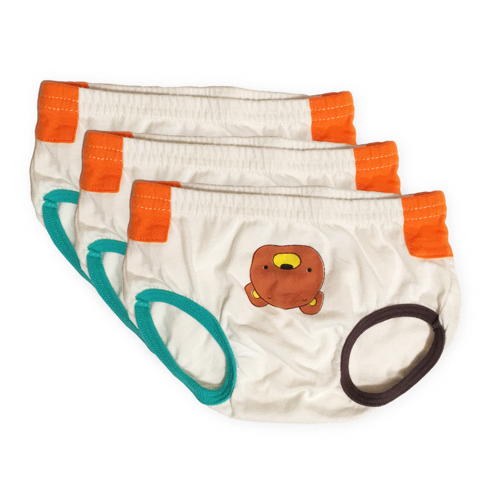 Tiny Undies Unisex Baby Underwear 3 Pack (6 Months, Winter Deer